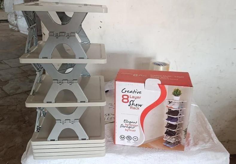 Shoes 4 Layer Foldable Rack Organizer