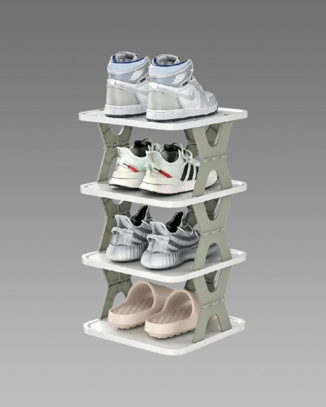 Shoes 4 Layer Foldable Rack Organizer
