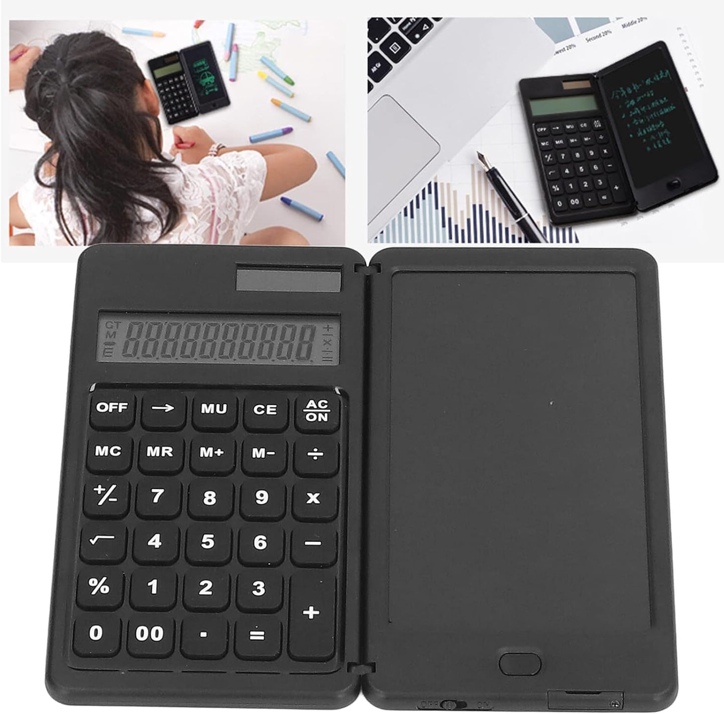 (š„HOT SALE NOW-49% OFF) Foldable Digital Drawing Pad Calculator with Stylus