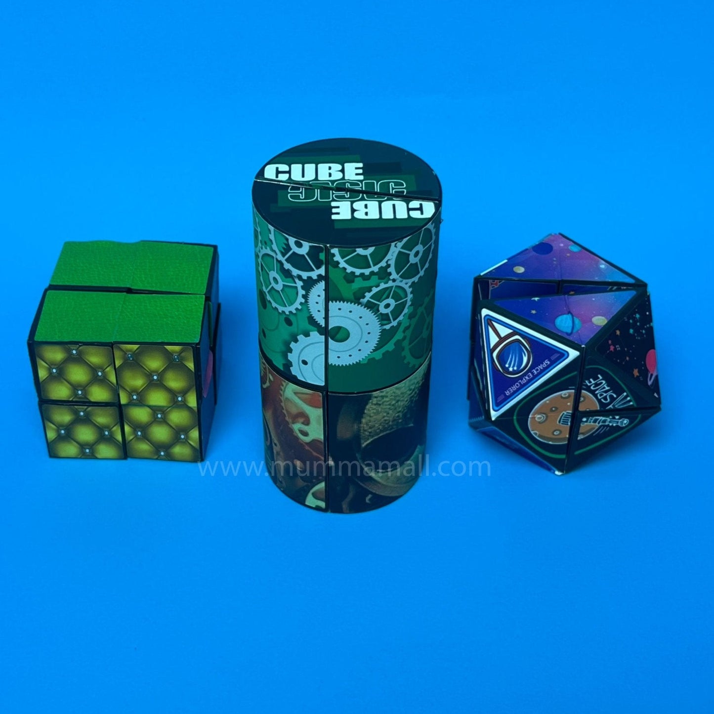 3D Changeable Magic Cubes for Kids and Adults (PACK OF 3)