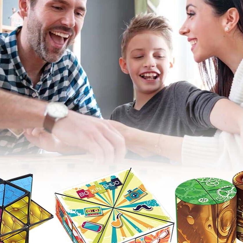 3D Changeable Magic Cubes for Kids and Adults (PACK OF 3)