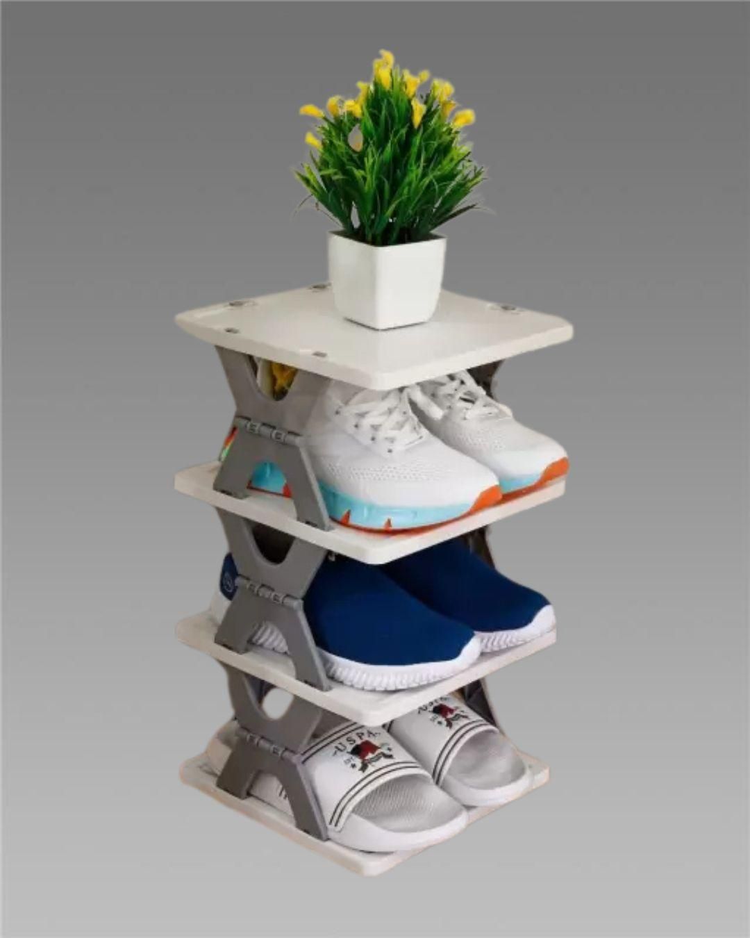 Shoes 4 Layer Foldable Rack Organizer