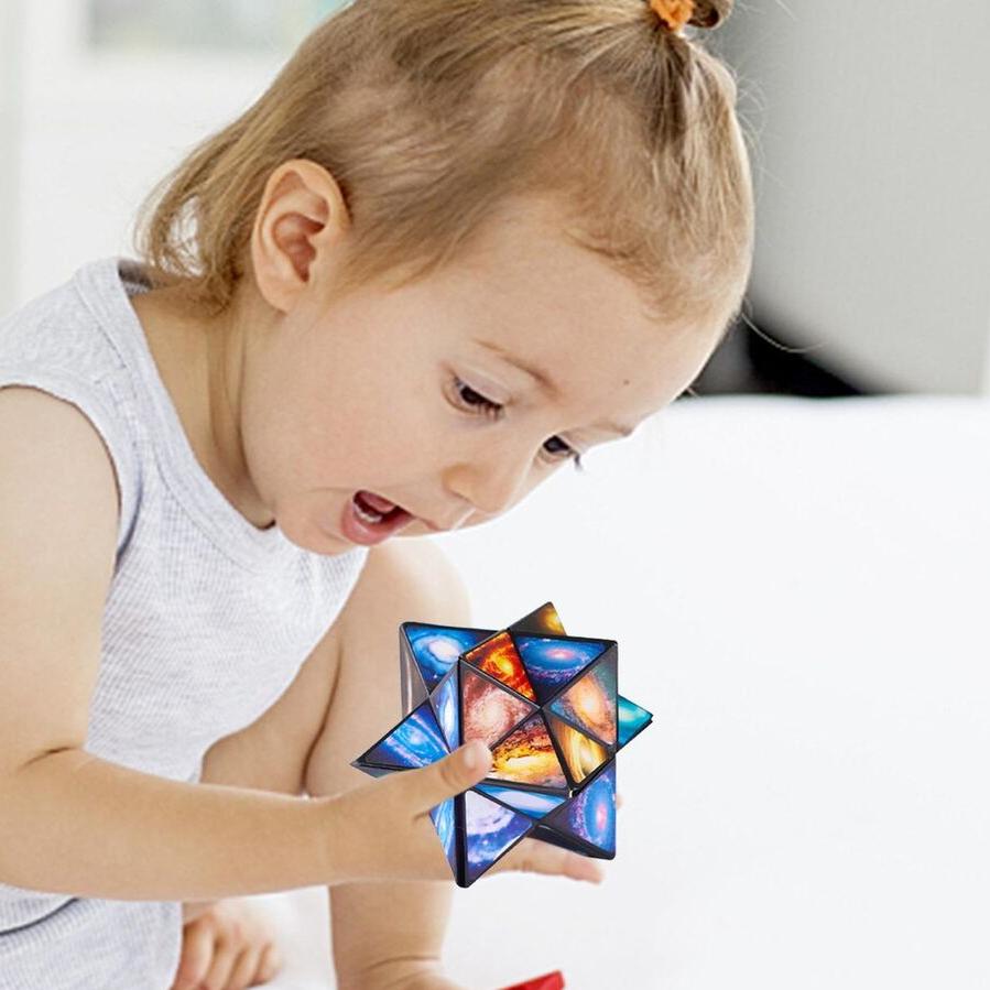 3D Changeable Magic Cubes for Kids and Adults (PACK OF 3)